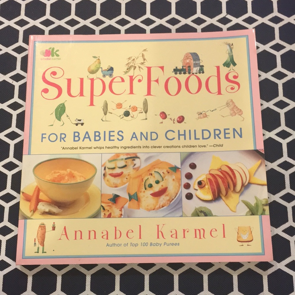 SuperFoods for babies and children book
